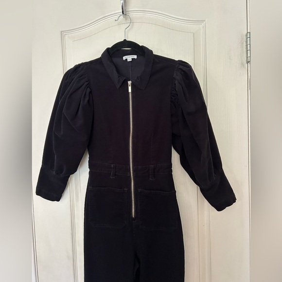 WeWoreWhat 70’s Corduroy Retro Flare Jumpsuit - Picture 2 of 9